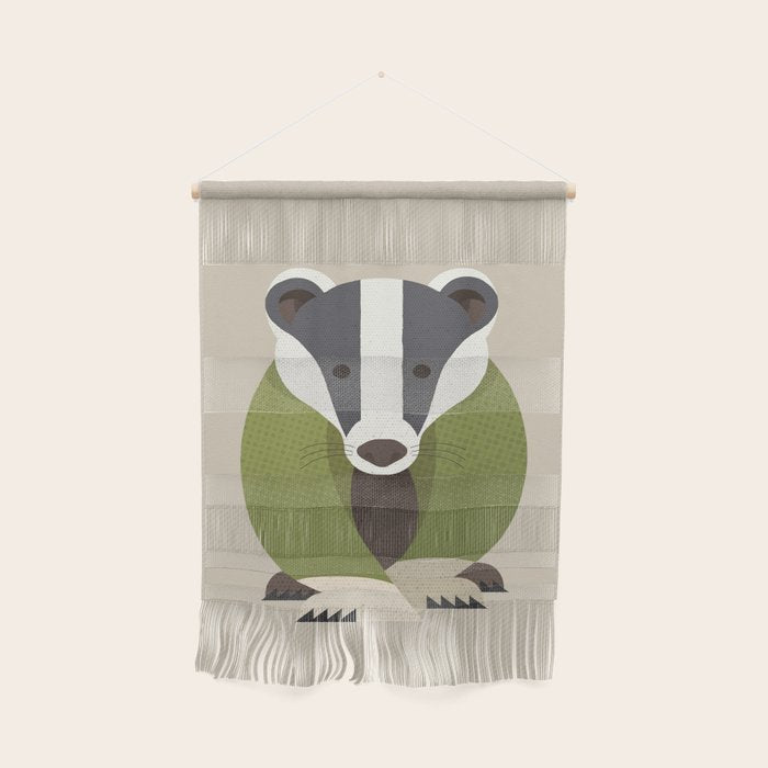 Whimsy Badger Wall Hanging Gallery Image 1