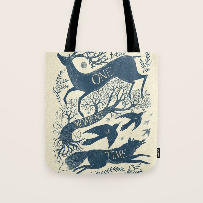 One Moment at a Time Tote Bag Gallery Image 1