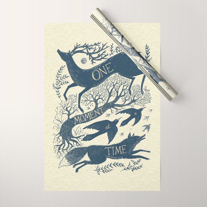 One Moment at a Time Wrapping Paper Gallery Image 1