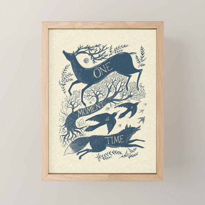 One Moment at a Time Mini Art Print Gallery Image 1