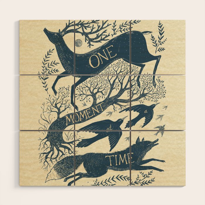 One Moment at a Time Wood Wall Art Gallery Image 1