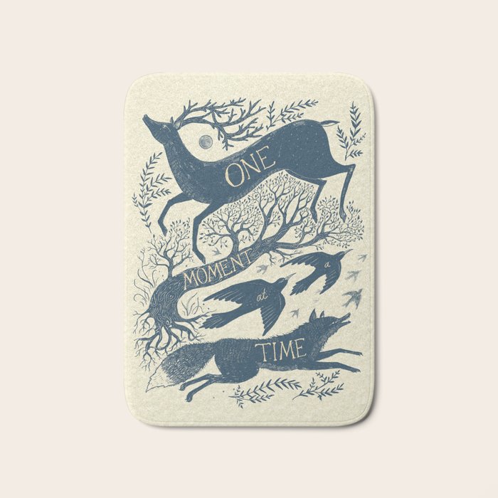 One Moment at a Time Bath Mat Gallery Image 1