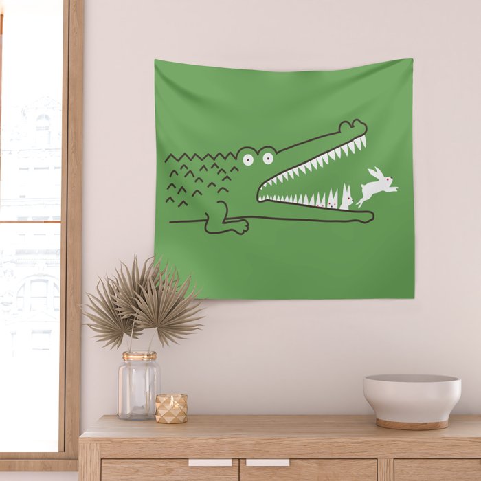 Mr. Croc's Nightmare Wall Tapestry Gallery Image 2