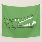 Mr. Croc's Nightmare Wall Tapestry Gallery Image 4