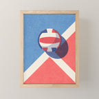 BALLS / Volleyball I Mini Art Print Gallery Image 1