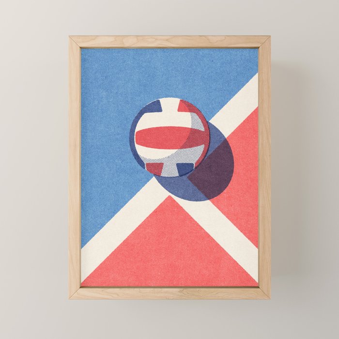 BALLS / Volleyball I Mini Art Print Gallery Image 1