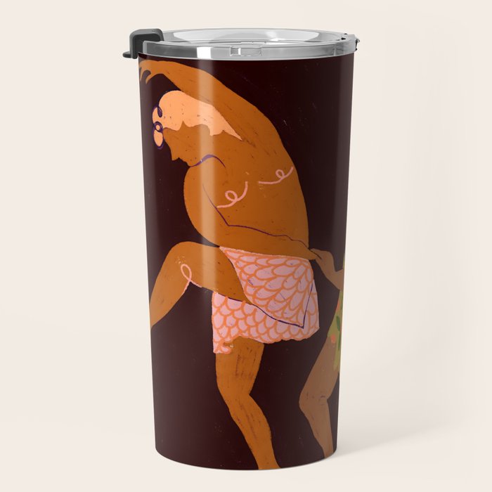 Midnight Muse: The Dance of Sisterhood Travel Mug Gallery Image 3