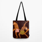 Midnight Muse: The Dance of Sisterhood Tote Bag Gallery Image 2