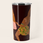 Midnight Muse: The Dance of Sisterhood Travel Mug Gallery Image 1