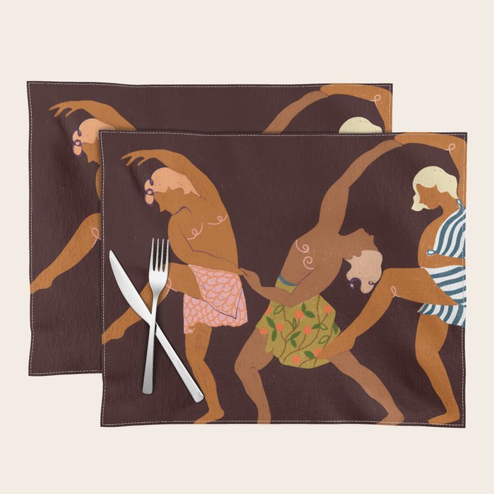 Midnight Muse: The Dance of Sisterhood Placemat Gallery Image 1