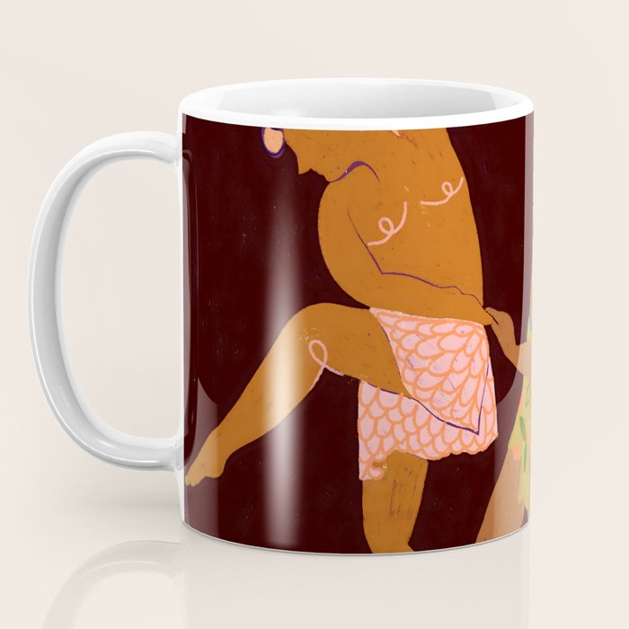 Midnight Muse: The Dance of Sisterhood Coffee Mug Gallery Image 3