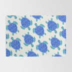 Sea Turtle - Blue Palette Rug Gallery Image 2
