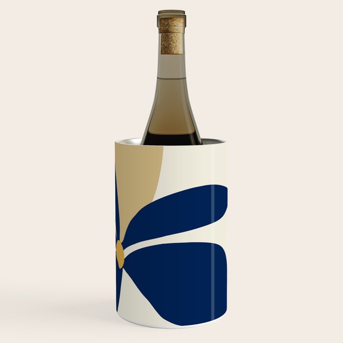 The Flower And The Sun, Floral Prints Wine Chiller Gallery Image 3