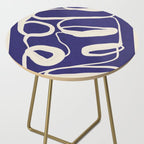 Abstract line art 100 Side Table Gallery Image 2