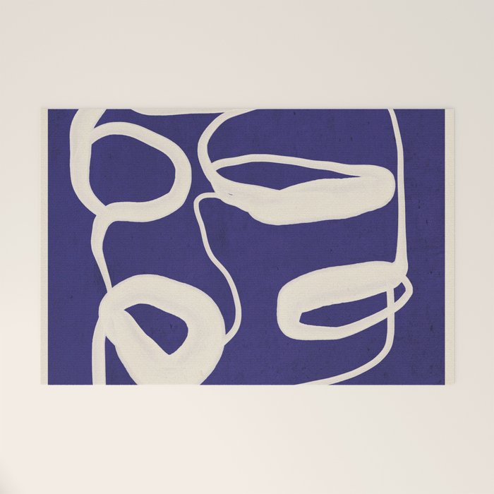 Abstract line art 100 Welcome Mat Gallery Image 1