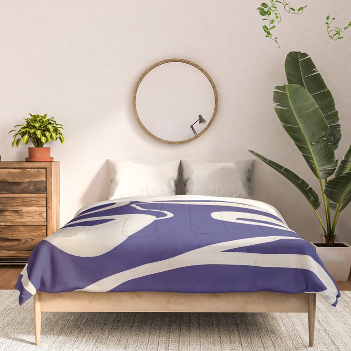 Abstract line art 100 Comforter Gallery Image 3