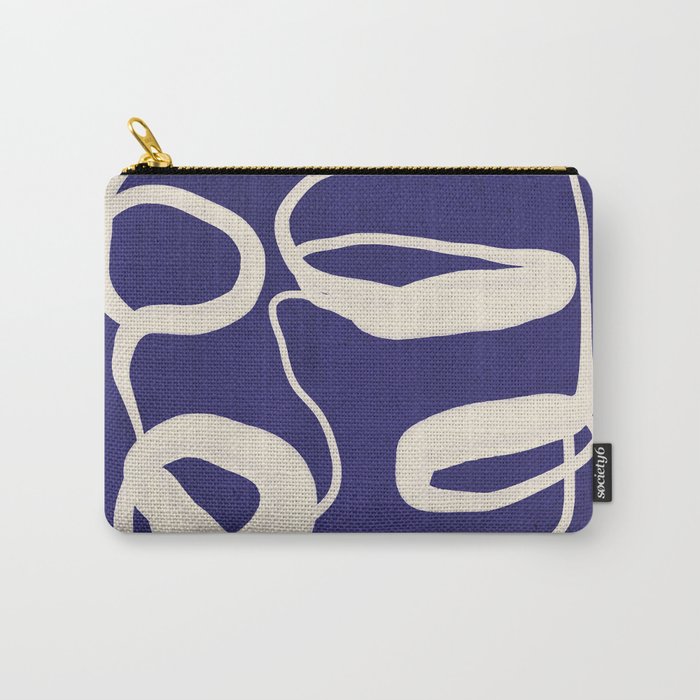 Abstract line art 100 Carry All Pouch Gallery Image 1