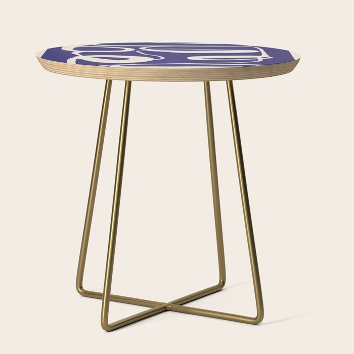 Abstract line art 100 Side Table Gallery Image 1