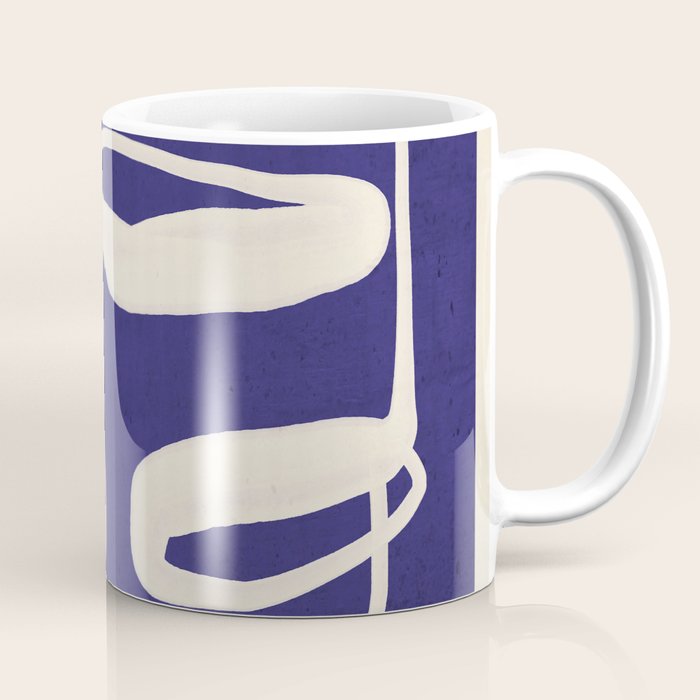 Abstract line art 100 Coffee Mug Gallery Image 1