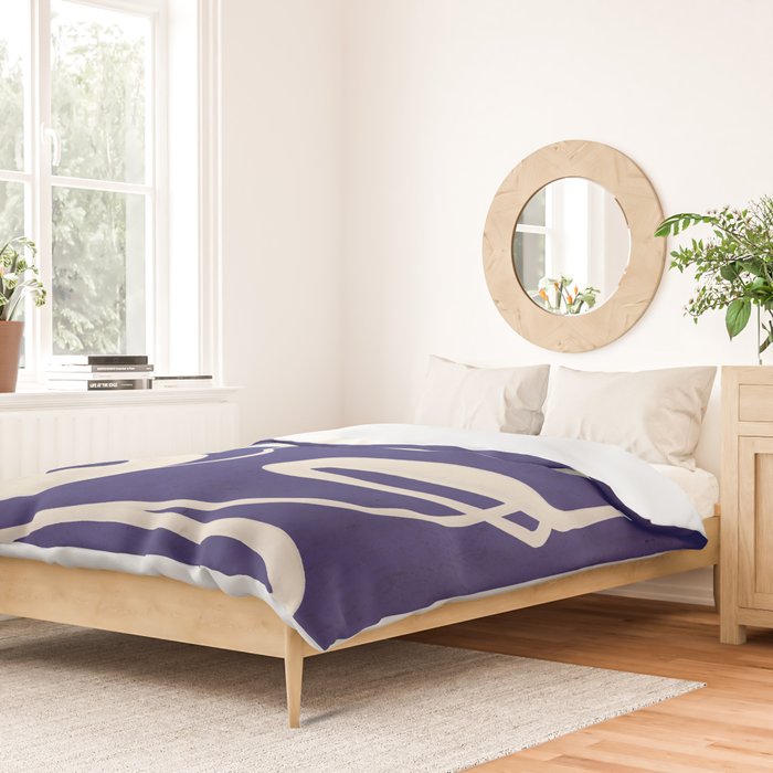 Abstract line art 100 Duvet Cover Gallery Image 2
