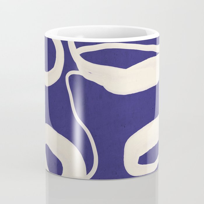 Abstract line art 100 Coffee Mug Gallery Image 4