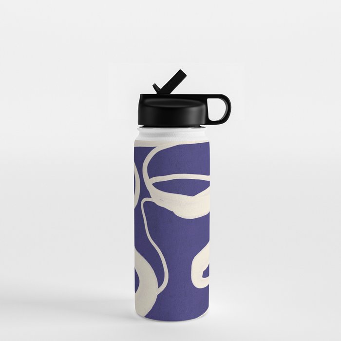 Abstract line art 100 Water Bottle Gallery Image 1