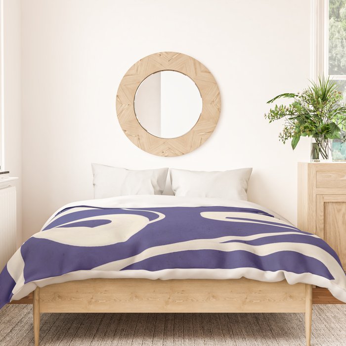 Abstract line art 100 Duvet Cover Gallery Image 3