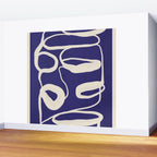 Abstract line art 100 Wall Mural Gallery Image 2