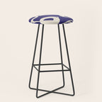 Abstract line art 100 Stool Gallery Image 1