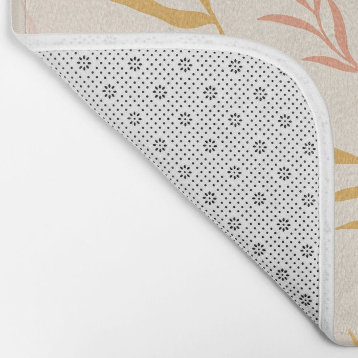 Soft branches Bath Mat Gallery Image 2