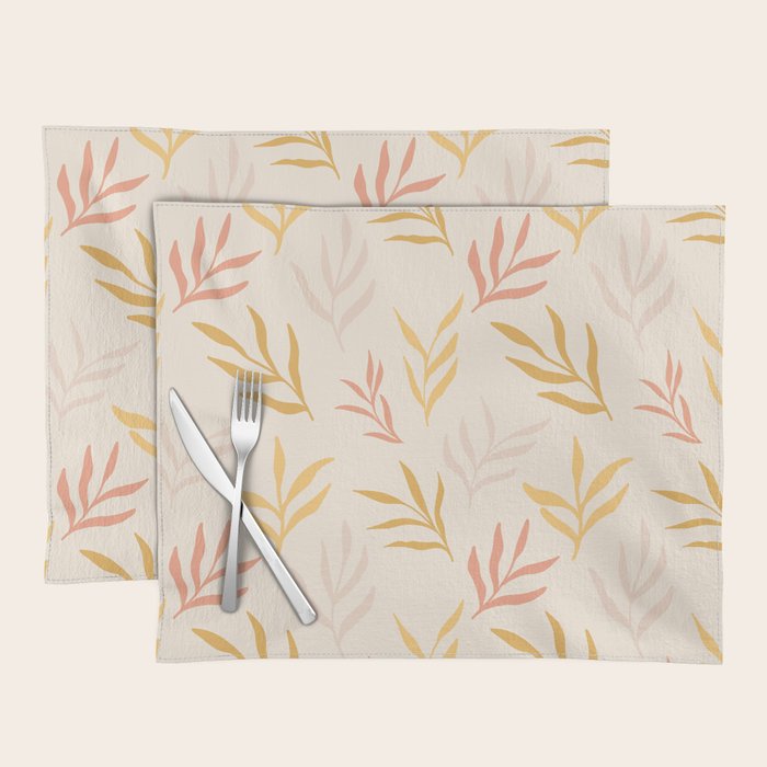 Soft branches Placemat Gallery Image 1