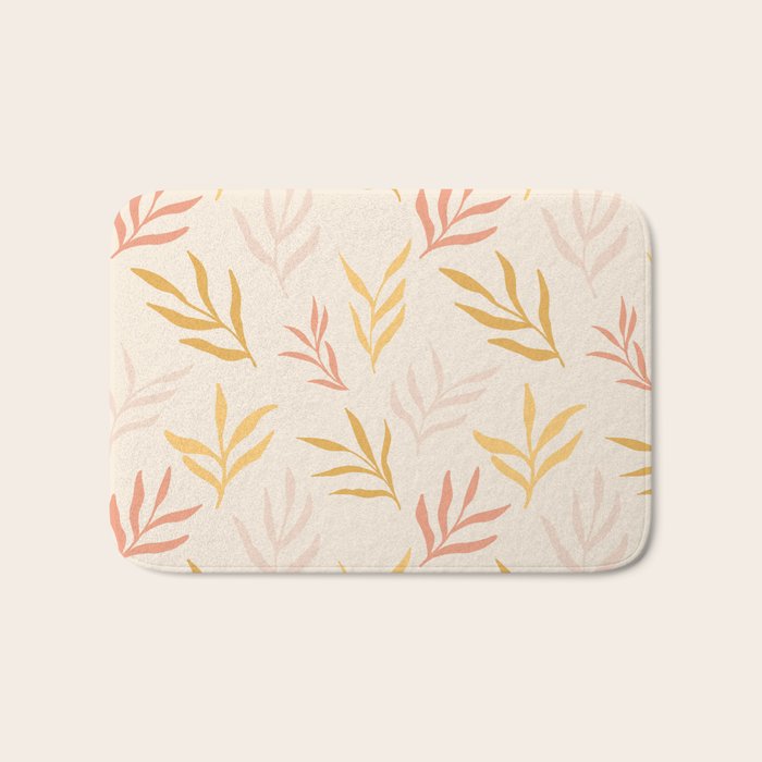 Soft branches Bath Mat Gallery Image 1