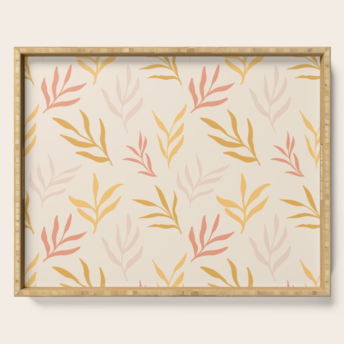 Soft branches Serving Tray Gallery Image 1