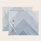 Blue Shades Lines  Placemat Gallery Image 1