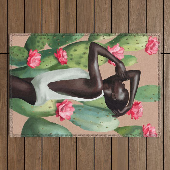 Thorns and Grace 1 Outdoor Rug Gallery Image 1