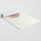 Floral Hedgehog Yoga Mat Gallery Image 2
