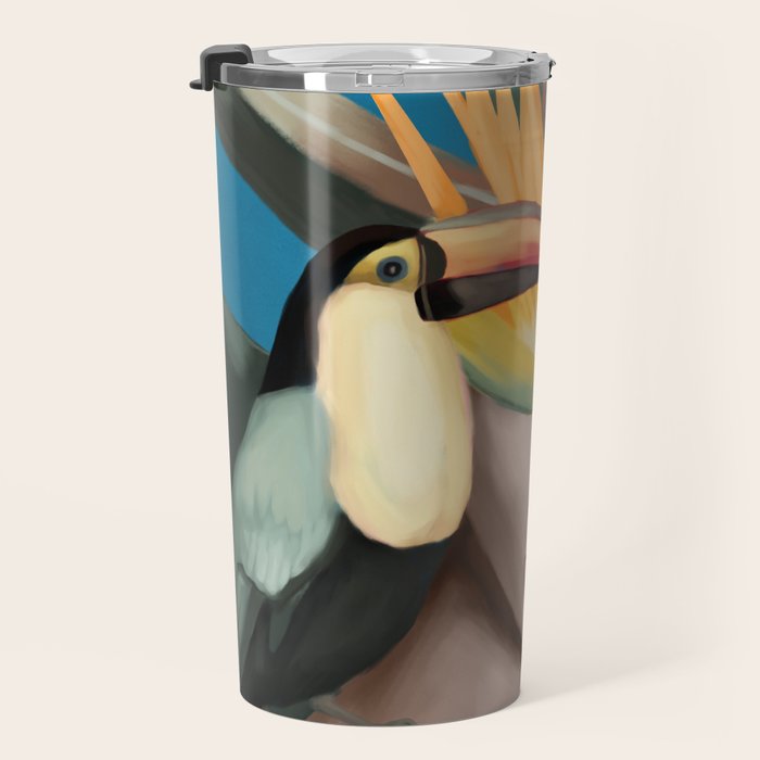 Tropical Reverie 2 Travel Mug Gallery Image 3