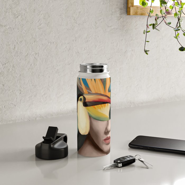 Tropical Reverie 2 Water Bottle Gallery Image 4