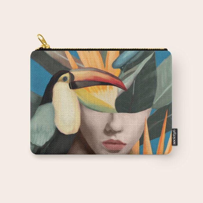 Tropical Reverie 2 Carry All Pouch Gallery Image 1