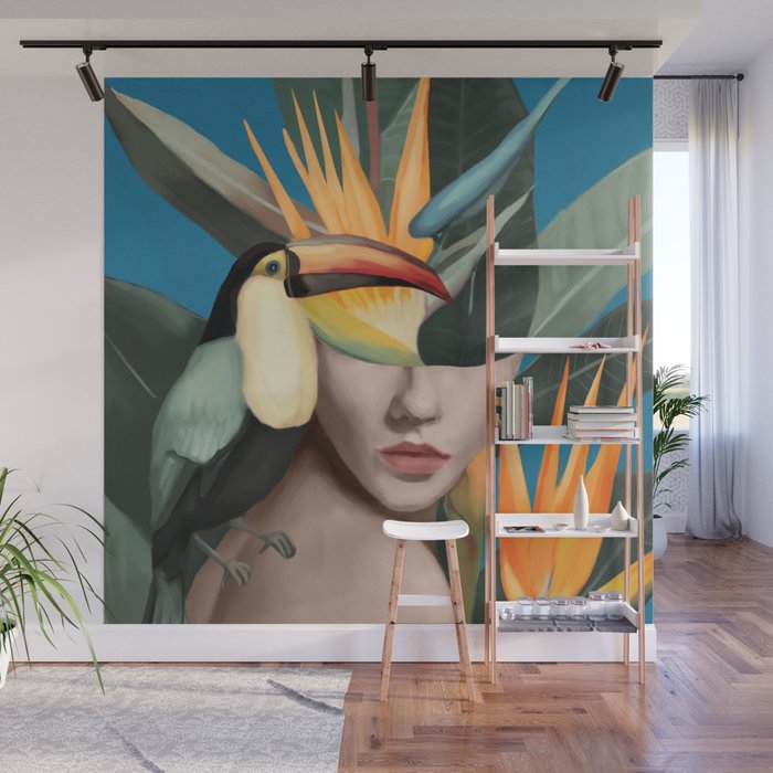 Tropical Reverie 2 Wall Mural Gallery Image 1