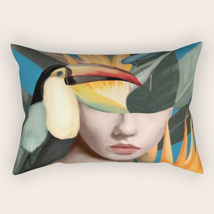 Tropical Reverie 2 Rectangular Pillow Gallery Image 2