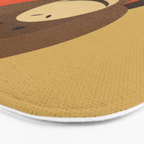 Whimsy Orangutan Bath Mat Gallery Image 3