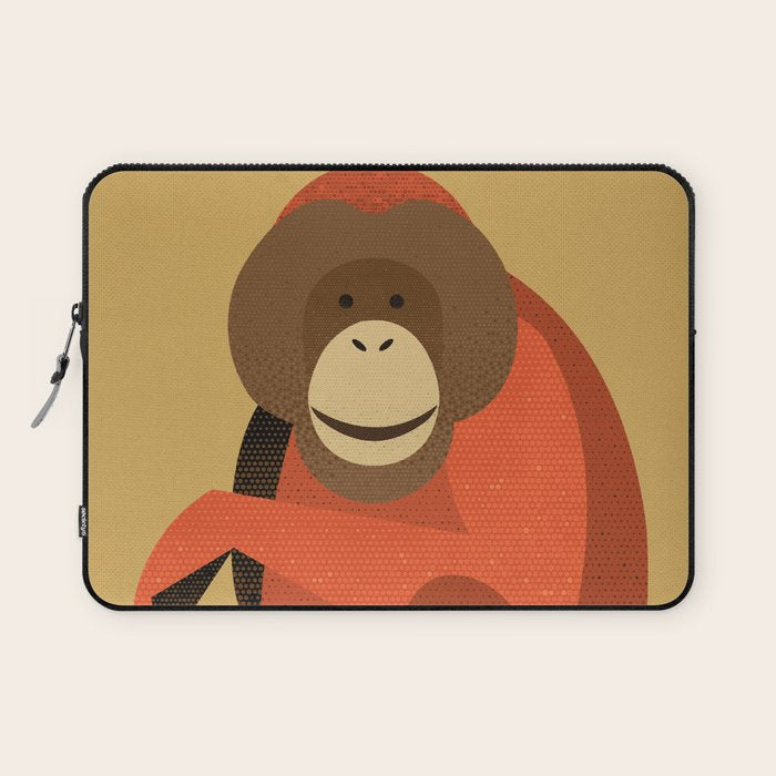 Whimsy Orangutan Laptop Sleeve Gallery Image 1
