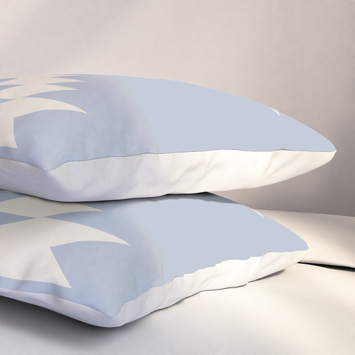 Southwestern Minimalism - Sky Blue Pillow Sham Gallery Image 3