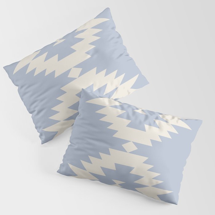 Southwestern Minimalism - Sky Blue Pillow Sham Gallery Image 3