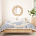Southwestern Minimalism - Sky Blue Duvet Cover Gallery Image 3