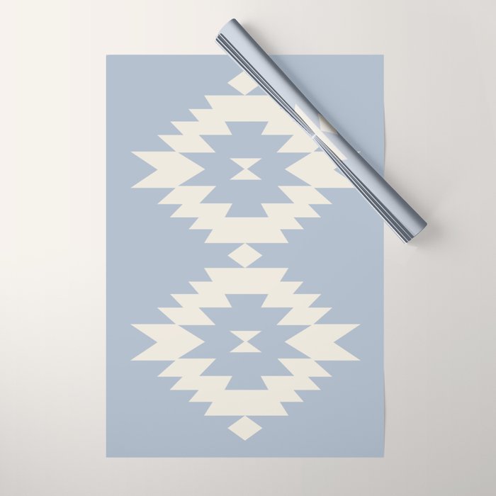 Southwestern Minimalism - Sky Blue Wrapping Paper Gallery Image 1
