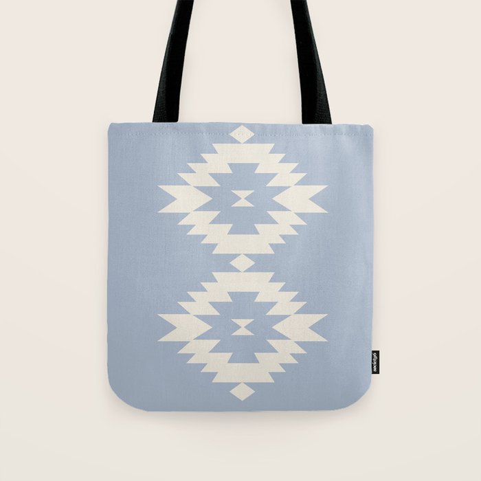 Southwestern Minimalism - Sky Blue Tote Bag Gallery Image 1