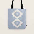 Southwestern Minimalism - Sky Blue Tote Bag Gallery Image 1