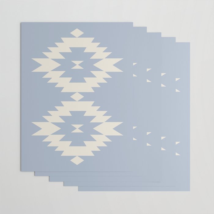 Southwestern Minimalism - Sky Blue Wrapping Paper Gallery Image 3
